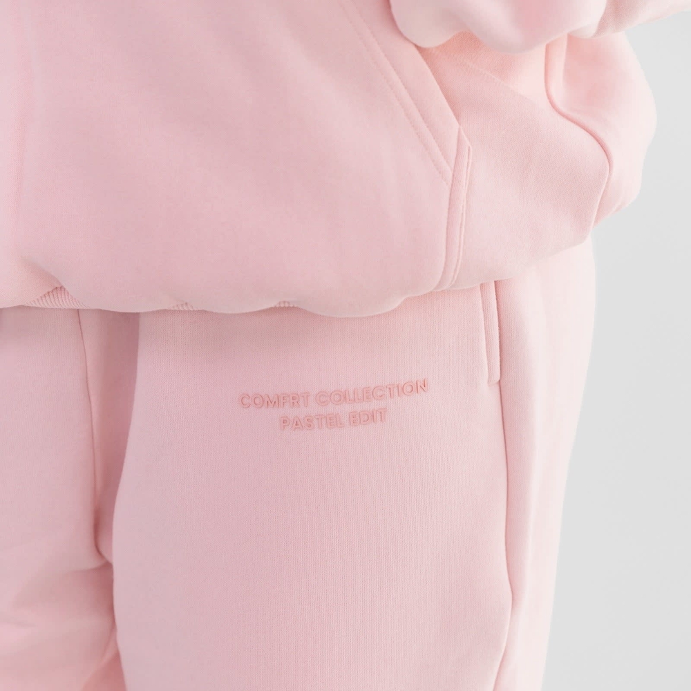 Comfrt Pastel Straightfit Sweatpants Bubblegum Pink. NEW
